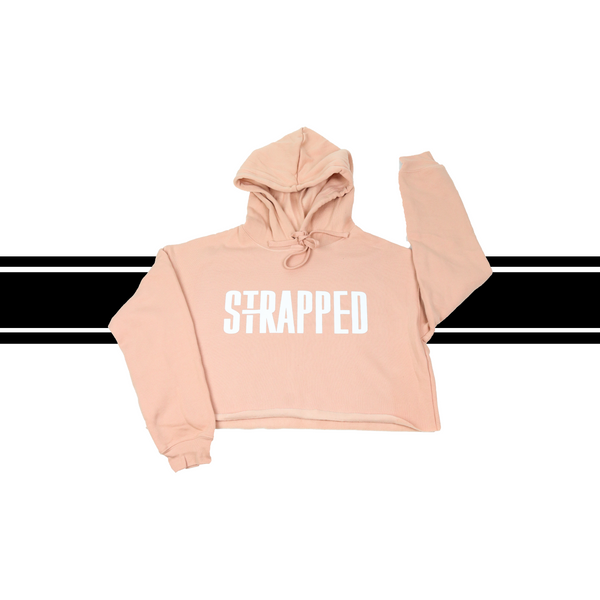 “Strapped” Cropped Hoodie