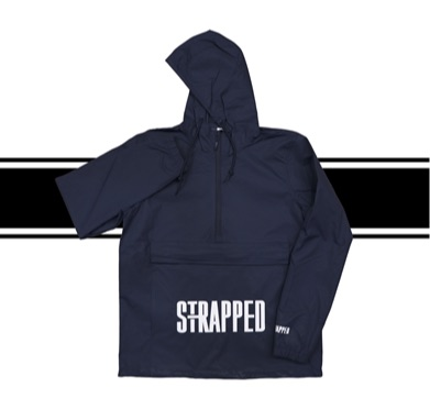 “Strapped” Windbreaker